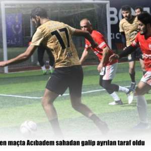 Maç Fotoğrafı