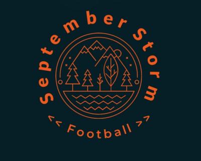 Football in September Storm