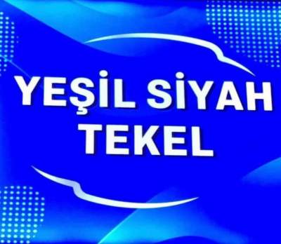 YEŞİL SİYAH TEKEL